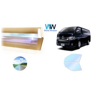 オーロラ 遮熱フィルム (ピュアゴースト90) ハイエース(1型〜6型) 200系 カーフィルム フ...