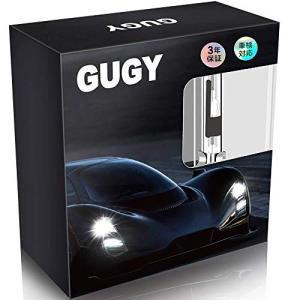 GUGY D2R HID バルブ 8000K 3800lm 12V 35W 3年保証  純正交換用  高輝度  爆光 明るい 車用 ヘッドライト 交換球