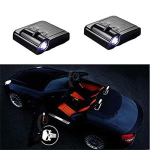Akarin 2個ワイヤレス車ロゴライトLED歓迎ライトゴーストシャドウプロジェクターの車のドアライトfor Ford/Jeep/Volvo/Chevrolet/Hyundai
