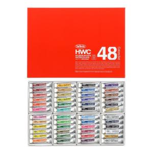 ホルベイン 透明水彩絵具 5ml W411 60色セット 003411 : Office WOW