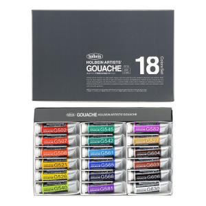 ホルベイン 不透明水彩絵具 ガッシュ 15ml G731 84色セット 003731