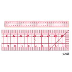 UCHIDA ウチダ マービー 洋裁方眼定規 30cm型 014-0128