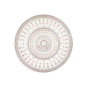 UCHIDA ウチダ MARVY 全円分度器 12cm 1-822-0000