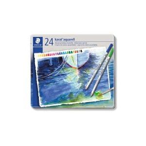 ステッドラー カラト アクェレル 水彩色鉛筆 24色セット 125 M24