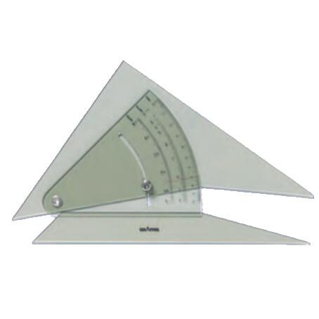 DRAPAS ドラパス 自在勾配定規 3mm厚 15cm No.13-906