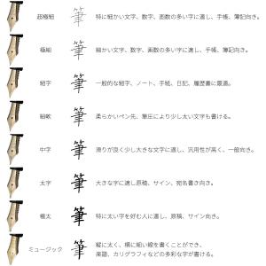 PLATINUM プラチナ万年筆 銀無垢鍛金磨...の詳細画像2