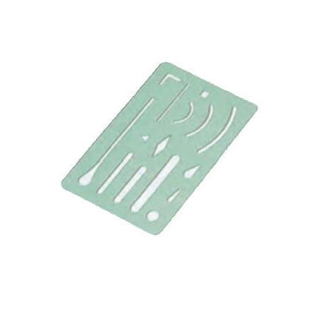 DRAPAS ドラパス プラ字消板 No.17-030