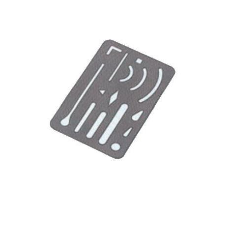 DRAPAS ドラパス メッシュステンレス字消板 MA−TYPE No.17-039