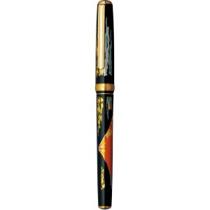 在庫品】プラチナ万年筆 万年筆 美巧 近代蒔絵 桜吹雪 中字 PTL-20000H