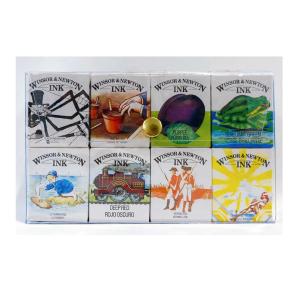 【在庫処分】ウィンザー＆ニュートン ドローイングインク 14ML 25C セット ウィンザー&ニュートン（WINSOR&NEWTON） W&N ドローイングインク 14ml