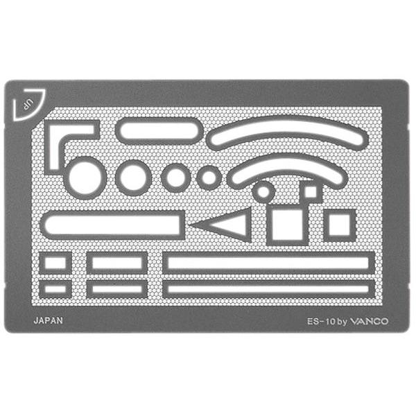 VANCO バンコ ステンレス字消板 ES-10