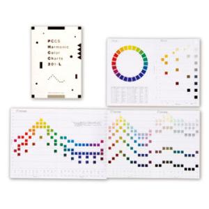 ライト色立体 マンセル 10色相 日本色研 A5判ラミネートチャート10枚