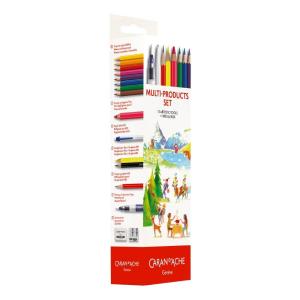 CARAN d'ACHE（カランダッシュ） スイスカラー色鉛筆 40色セット 日本