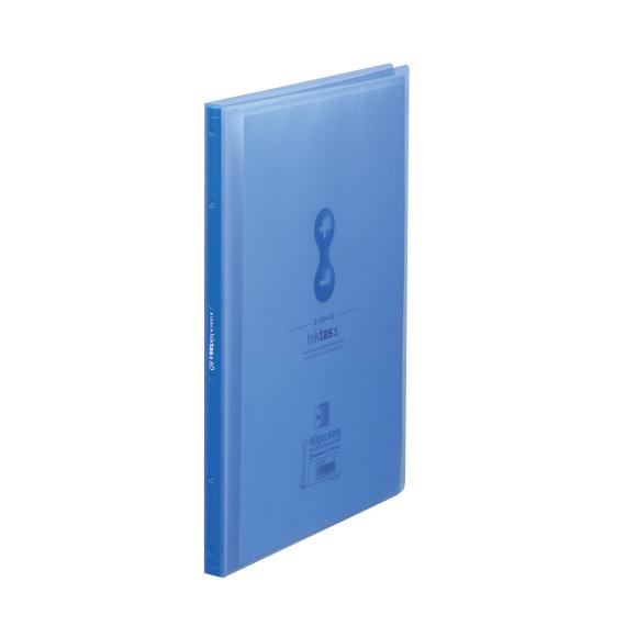 キングジム サイドインヒクタス 60ポケット 7187-3T-B 青