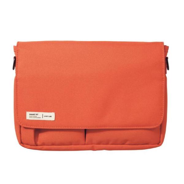 リヒトラブ SMART FIT キャリングポーチ A5 オレンジ A-7575-4