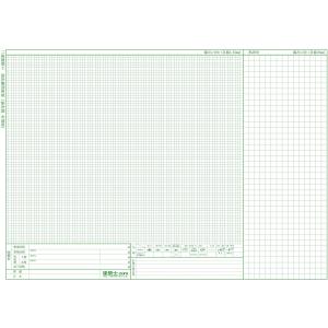 二級建築士設計製図用紙 矩計図木造用 1枚
