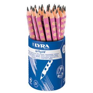 LYRA リラ グルーヴ グラファイト B ピンク軸 36本セット L1873361