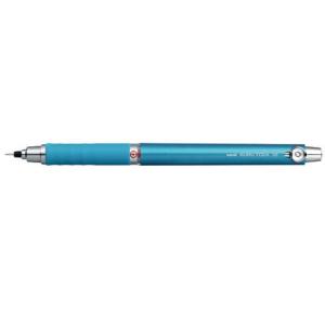 三菱鉛筆 シャープペンシル クルトガ ラバーグリップ付 0.5mm ブルー M56561P.33｜wow