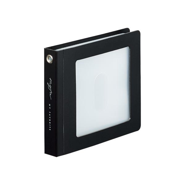 リヒトラブ myfa ミファ スクエアフォトコレクションファイル ミニ ジェットブラック N-332...
