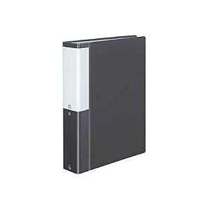 コクヨ クリヤーブック 固定式 POSITY A4S 100ポケット ダークグレー P3ラ-L100...