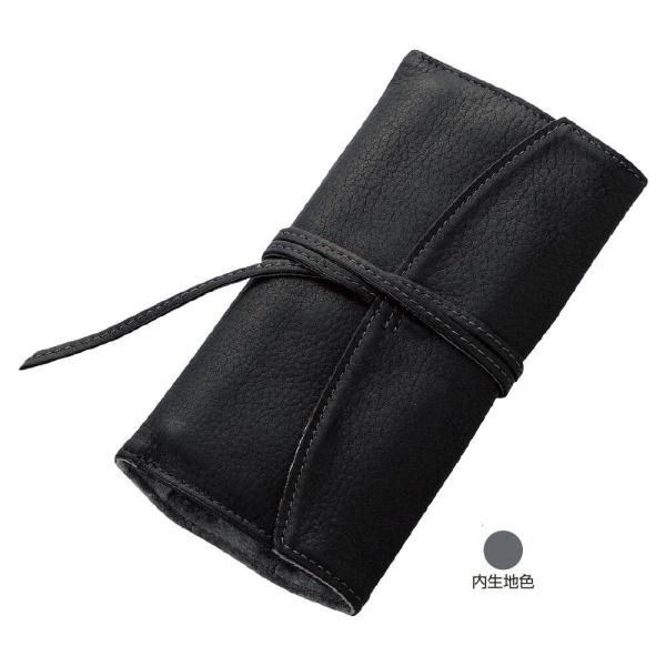 パイロット ペンサンブル ロールファスナーペンケース 3本差 ブラック PSRF3-01-B