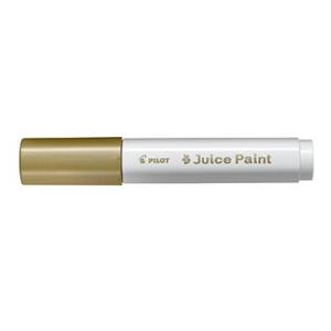 パイロット 水性顔料マーカー Juice Paint ジュース ペイント 中字丸芯 ゴールド SJP...