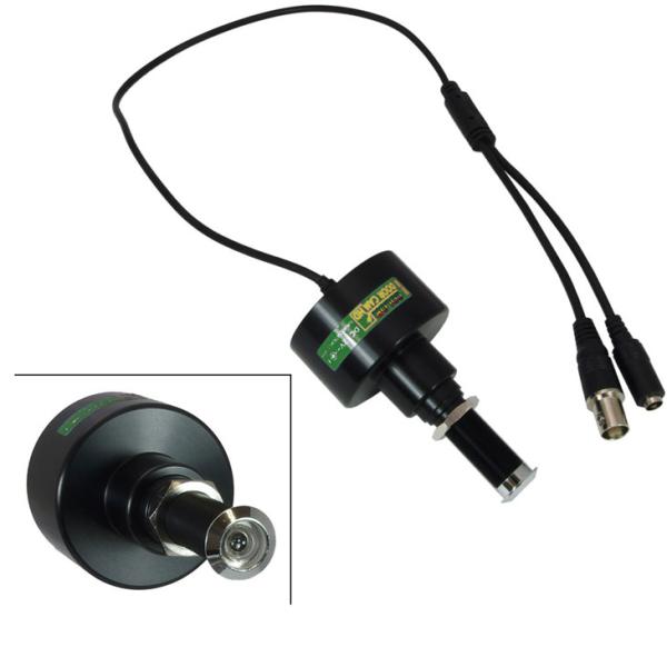 玄関用防犯カラーカメラ　カラードアカムHD-Aアナログ　ドアビューア（ドアスコープ）型　