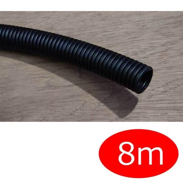 【切り売り】　PF管　PF16ブラック8m　ミラフレキSS　MFS-16K-8m