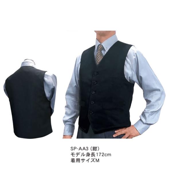 耐刃、耐薬品性セーフティーベスト　4サイズ　紺　SP-AA3　切創防護性が高い耐刃防護生地を使用した...