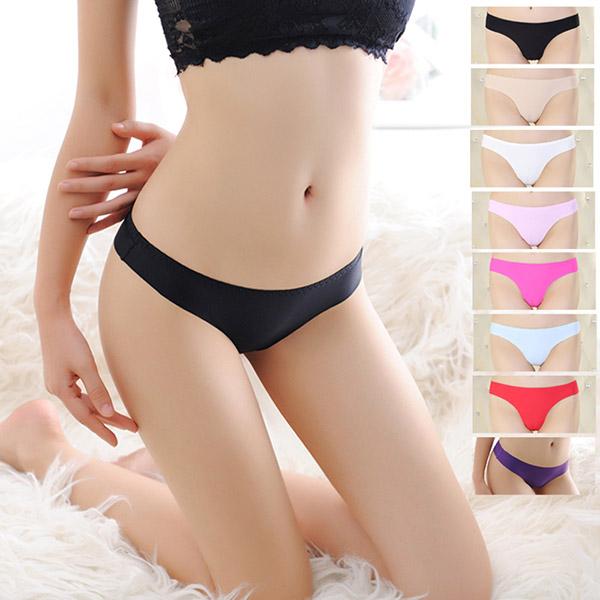 ショーツ レディース Tバック ショーツ 下着 シームレス セクシー ショーツ 無地 ローライズ 響...