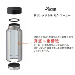 リバーズ ドリンクボトル モクコーヒー 350...の詳細画像4