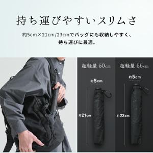 日傘 折りたたみ傘 超軽量 完全遮光 遮光率1...の詳細画像3