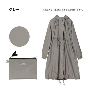 レインコート レインウェア モッズコート ロン...の詳細画像5