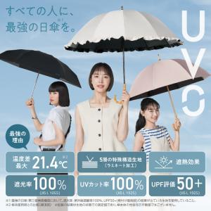日傘 折りたたみ傘 2way 長折兼用 長傘 ...の詳細画像2