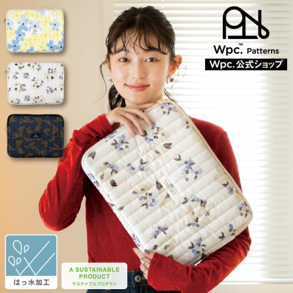 PCケース パソコンケース 撥水 ノートパソコン PCバッグ タブレット キルティング  L 手提げ...