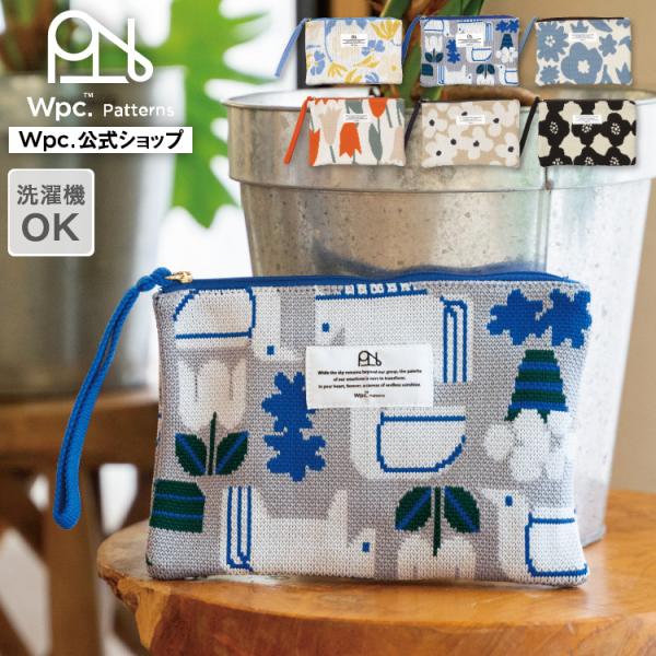 ポーチ Wpc.公式 Wpc. Patterns  グッズ ニットフラットポーチ レディース 小物入...