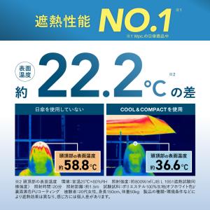 日傘 折りたたみ傘 高遮熱 史上最涼 完全遮光...の詳細画像1