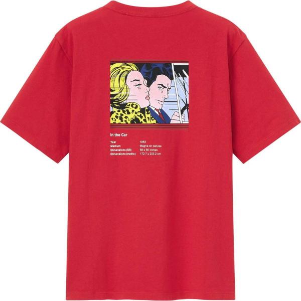 【60年代のポップアート】未使用　ロイ・リキテンスタイン　ユニクロ 　半袖Tシャツ｜作品：Girl ...