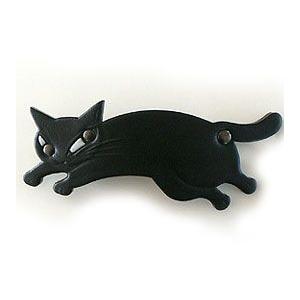 ＣＨＩＰバレッタ＃２　黒  わちふぃーるどダヤン