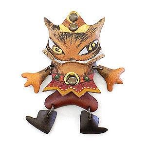 マリオネットブローチ　ダヤン　  わちふぃーるどダヤン