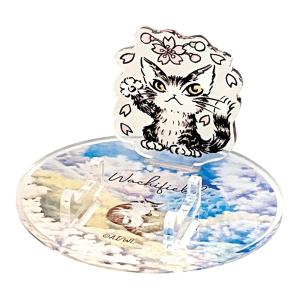 にゃんスリーマグ 10月 わちふぃーるど ダヤン ネコグッズ : わちふぃ