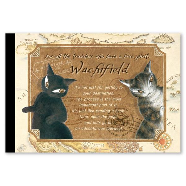 メモパッド　地図Ｄ＆Ｃ　 わちふぃーるどダヤン