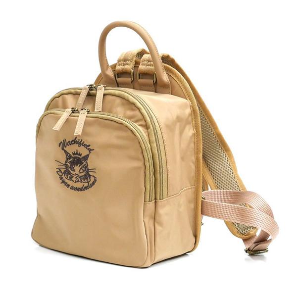 クラウンミニリュック　ベージュ  わちふぃーるどダヤン