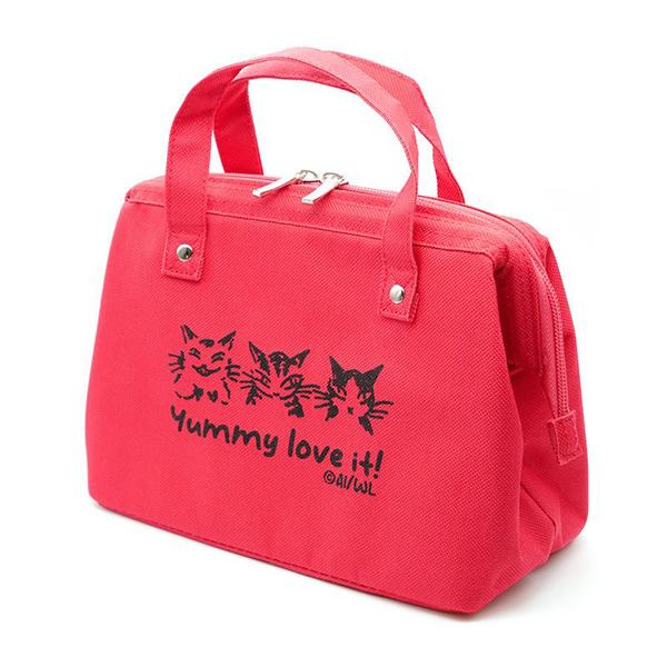 ランチワイヤーバッグ　ＣＣ・Ｒ　 わちふぃーるど ダヤン ネコグッズ