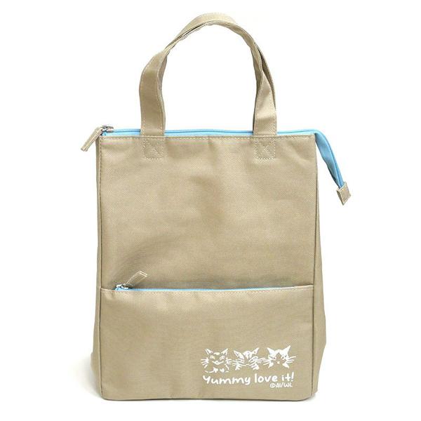 スクエアランチトート　ＣＣ・Ｂｅ　 わちふぃーるど ダヤン ネコグッズ