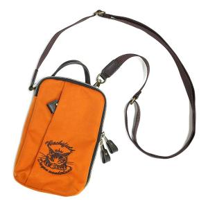 ＤＣ＃17スマホショルダー オレンジ  わちふぃーるどダヤン