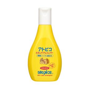 大島椿 アトピコ スキンケアシャンプー 200mL ベビー 全身 全身シャンプー 敏感肌 乾燥肌 低刺激性 保湿 精製ツバキ油配合｜wpiastore