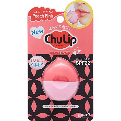 メンソレータム ChuLip (チューリップ) ピーチピンク 7g