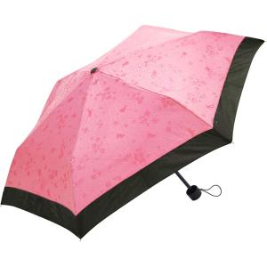 サントス 折りたたみ撥水傘 桜うさぎ ピンク 50cm レディース 折りたたみ傘 晴雨兼用傘 手開き JK-75｜wpiastore