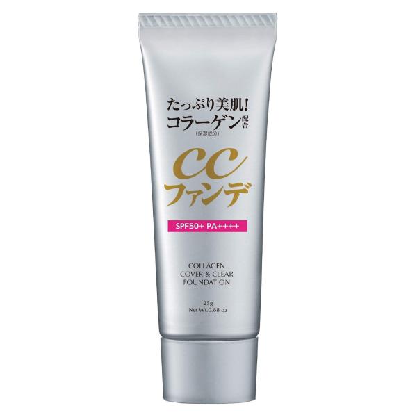 たっぷりコラーゲン たっぷり美肌！コラーゲンCCファンデ [ 25g / 約3ヶ月分 / SPF50...